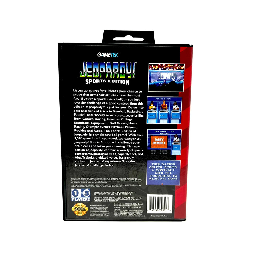 Sports Genesis Sega Edition Jeopardy Game Ten
