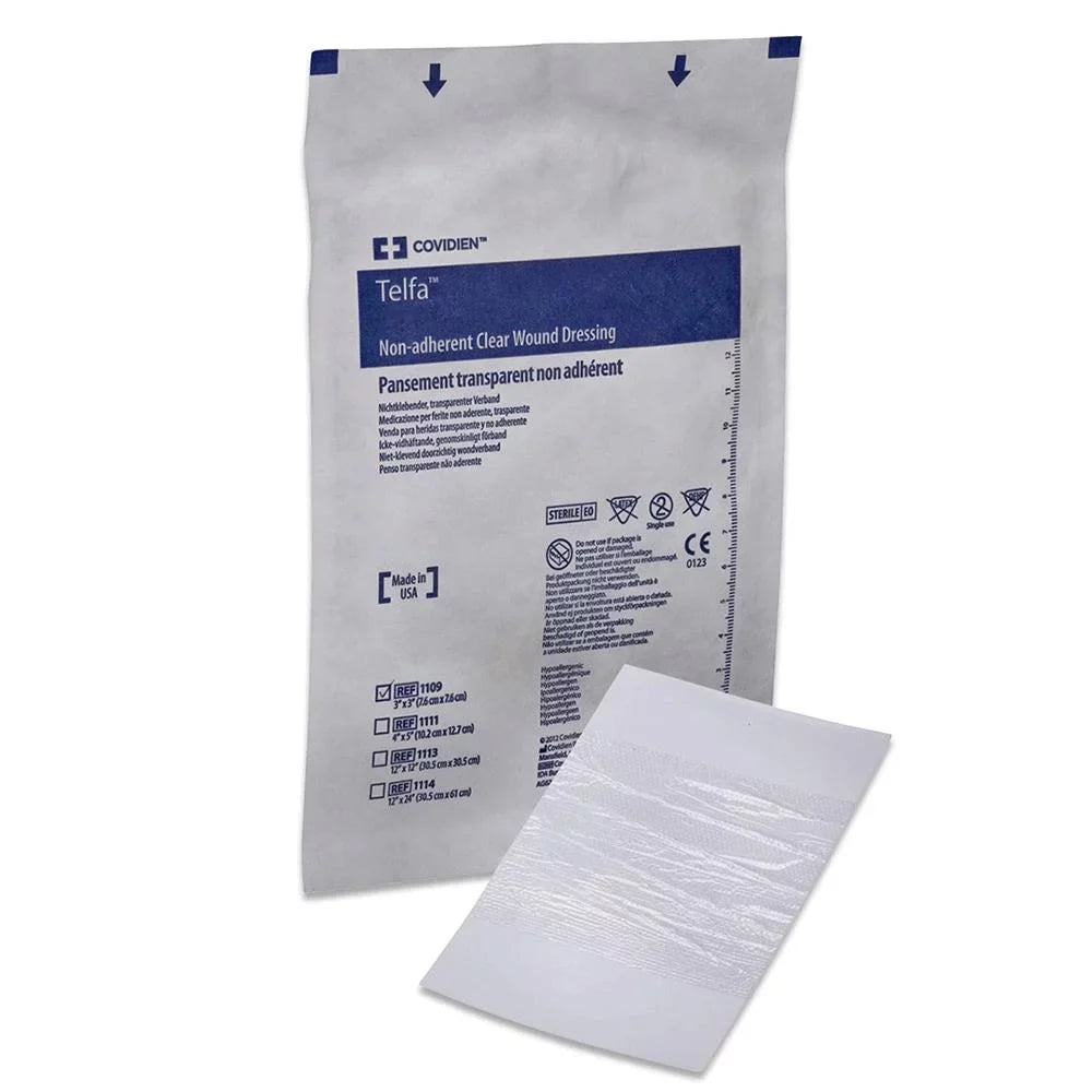 Clear Box 25 of Non-Adherent Dressing 1113 Telfa