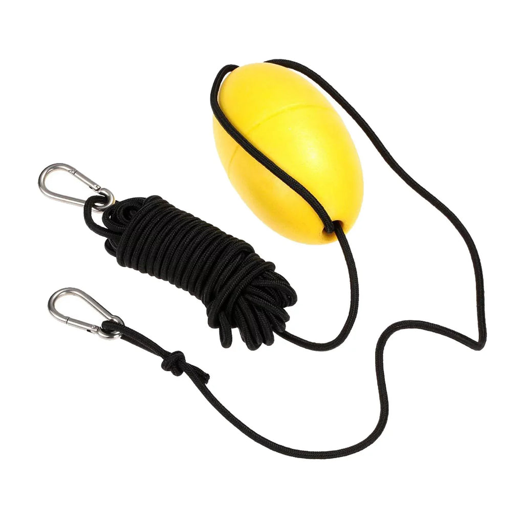 Rope 9.1M Anchor Length Anchor Boat Buoy Rope 5xDrift funtasica W/ Yellow for Inflatable