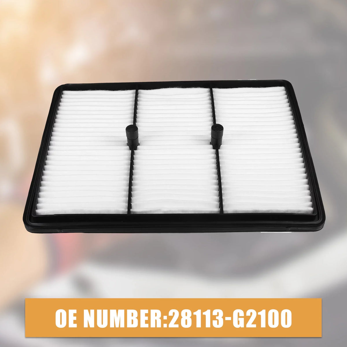 Air 2017 for 1.6L Niro Ioniq 1.6L Car for Hyundai Hybrid Filter 2017-2021 Kia 28113-G2100 Engine