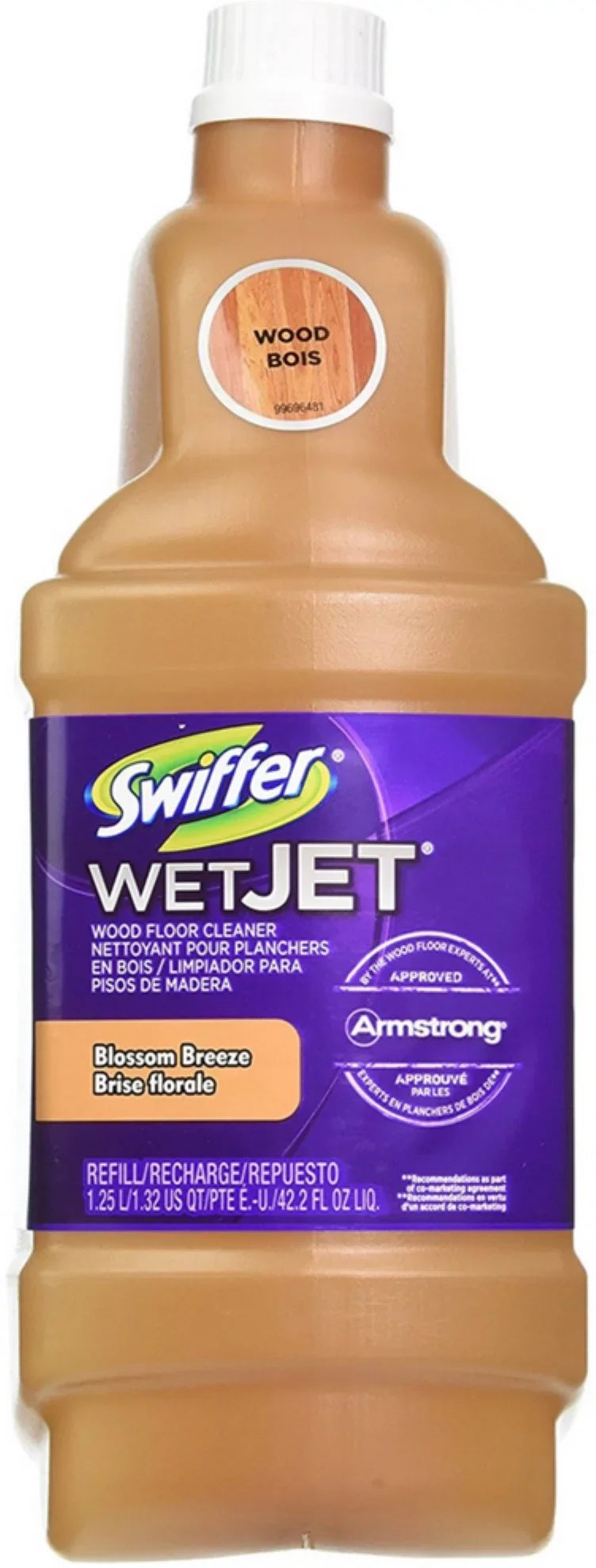 Wood 42.20 Blossom of Refill, WetJet Floor Swiffer Breeze (Pack Cleaner oz 2)