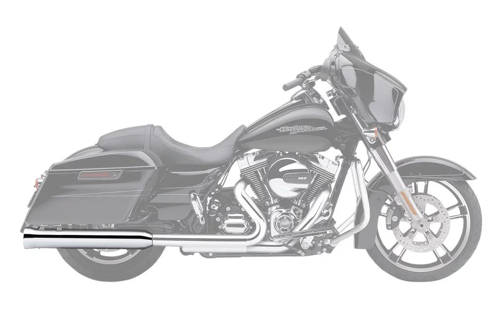 Chrome (6107) 4" Cobra Hater Mufflers Neighbor