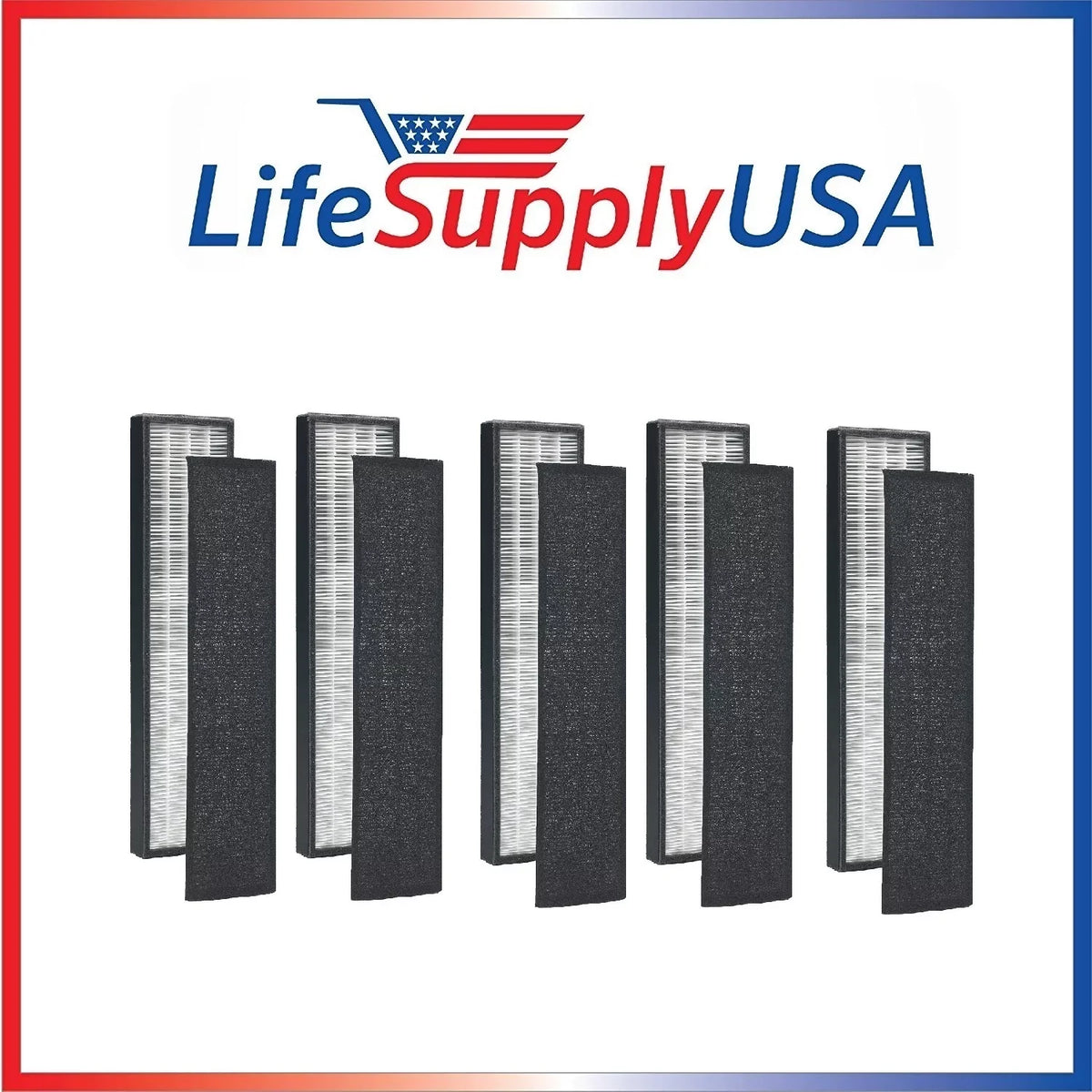 C Series, GermGuardian Filter AC5000 for Replacement True Filter Pack FLT5000/FLT5111 HEPA 6