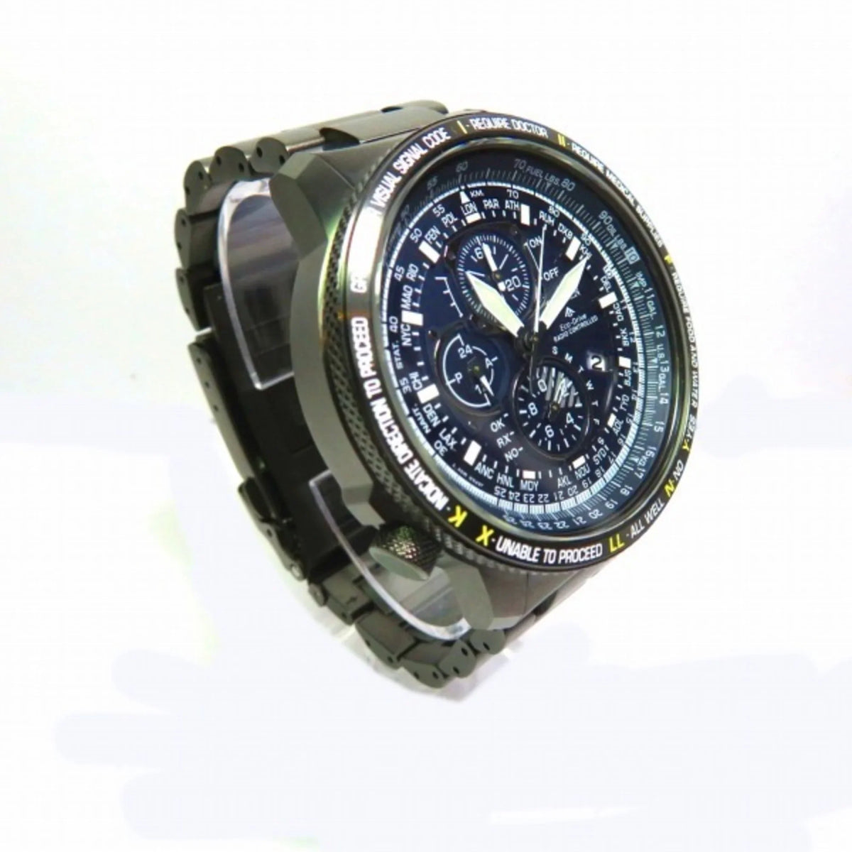 (Good) Men's AT8195-85L Pre-Owned Direct Watch Citizen Flight Promaster
