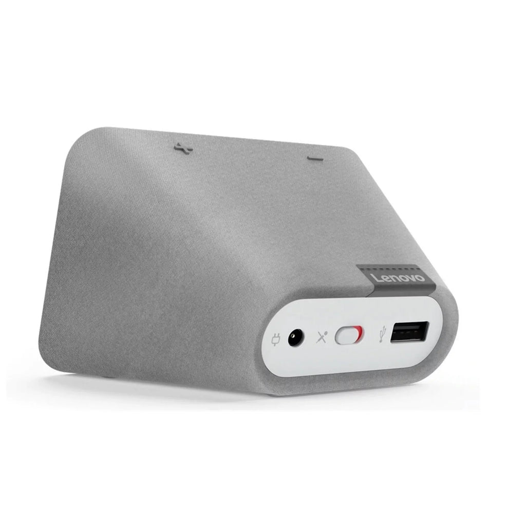 Google Lenovo Clock with (Used) Grey Assistant, the Smart
