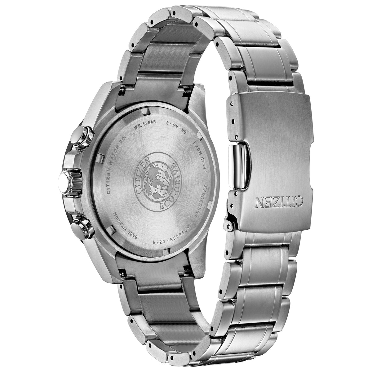 Eco-Drive Chronograph Titanium BL5558-58L Citizen Watch Calendar Perpetual Men's