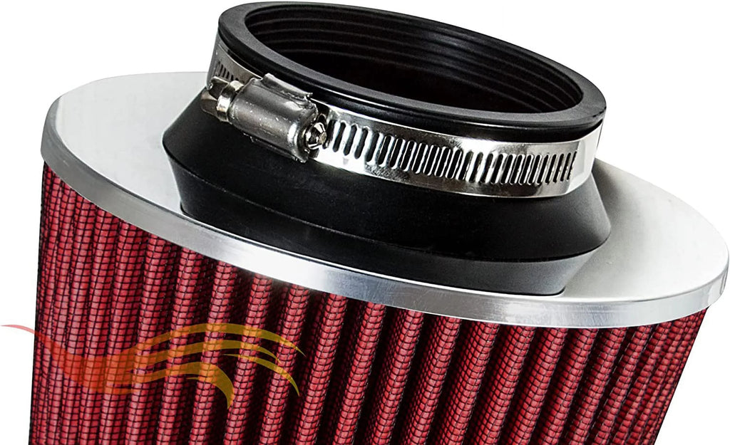 '+ Combo 2.4L Intake Ram Rtunes Racing For Filter 05-10 SS Air L4 Kit Cobalt Chevy RED Short Cobalt/Chevy