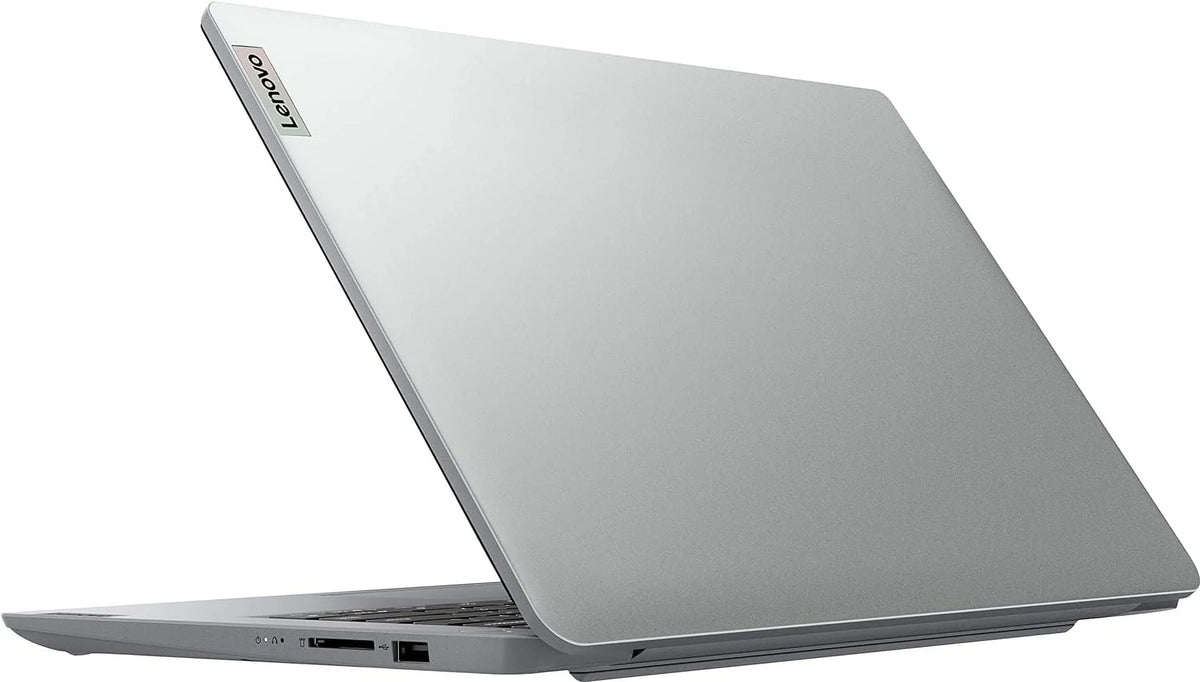 Windows RAM, 128GB 365, SD S Bluetooth 14" eMMC IdeaPad Processor, 1-Year WiFi DDR4 N5030 1i Cloud + 11 Pentium 5.1, 64GB Intel 6, 4GB Grey, Laptop Office Card, Computer, Silver Lenovo