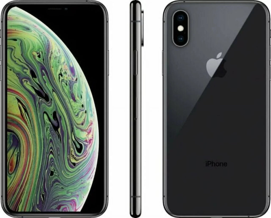 w/ Wireless (Refurbished) XS Apple Gray Space (Grade Restored 64GB Max A) (Fully Unlocked) iPhone A1921 Earbuds