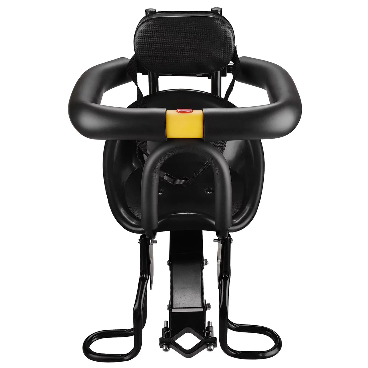 Child with Back Support Front Caliber Bike Rest Safety Kids Seat Bike with in Foot Compatible Tube 1.11.5in Saddle Pedals