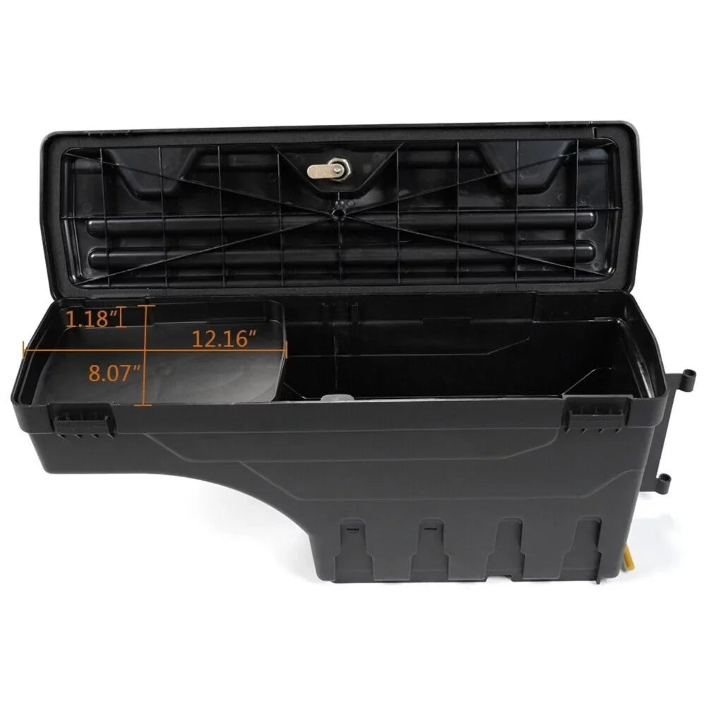Teledu BOX STORAGE Ford RIGHT For TRUCK F-150 REAR SIDE 2015-2020 TOOLBOX BED