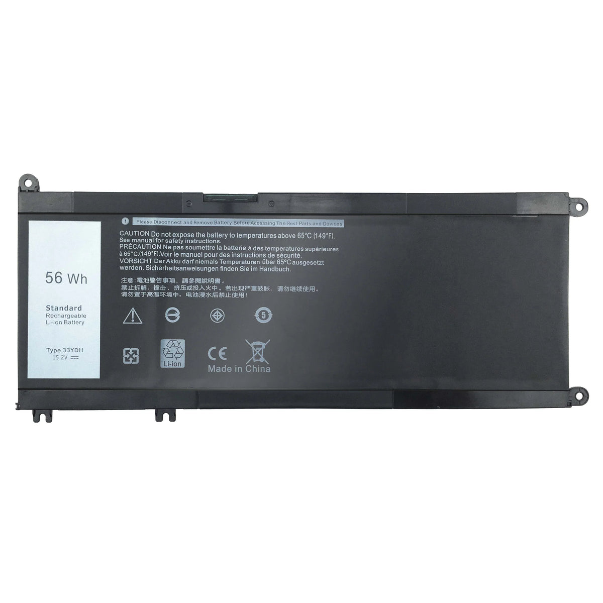 DELL 7577 56WH J9NH2 33YDH Laptop Battery 17 7778 For INSPIRON 7773