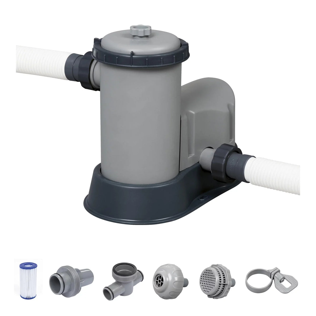 Pools Bestway 58390E Above 1500 Pump Ground GPH Filter Flowclear for