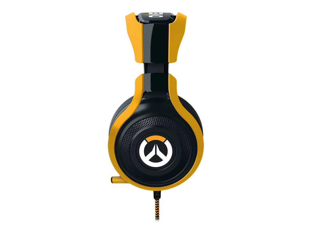 In-Line & Razer ManO'War Audio - Mic - Xbox Headset Works Unidirectional Gaming PC, One, Mobile Control Rotating Ear Edition: PS4, Overwatch Cups Tournament Devices - Retractable Switch, with