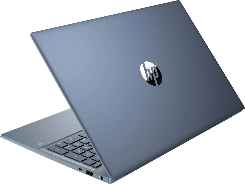 Gen Home, 16GB Wi-Fi 15.6" i7-1255U, Bluetooth, Backlit Laptop, 512GB HP 6, Pavilion PCIe RAM, 12th DDR4 Core SSD, (Refurbished) Keyboard, Windows Intel HDMI, Restored HD 11 Touchscreen, Full Blue