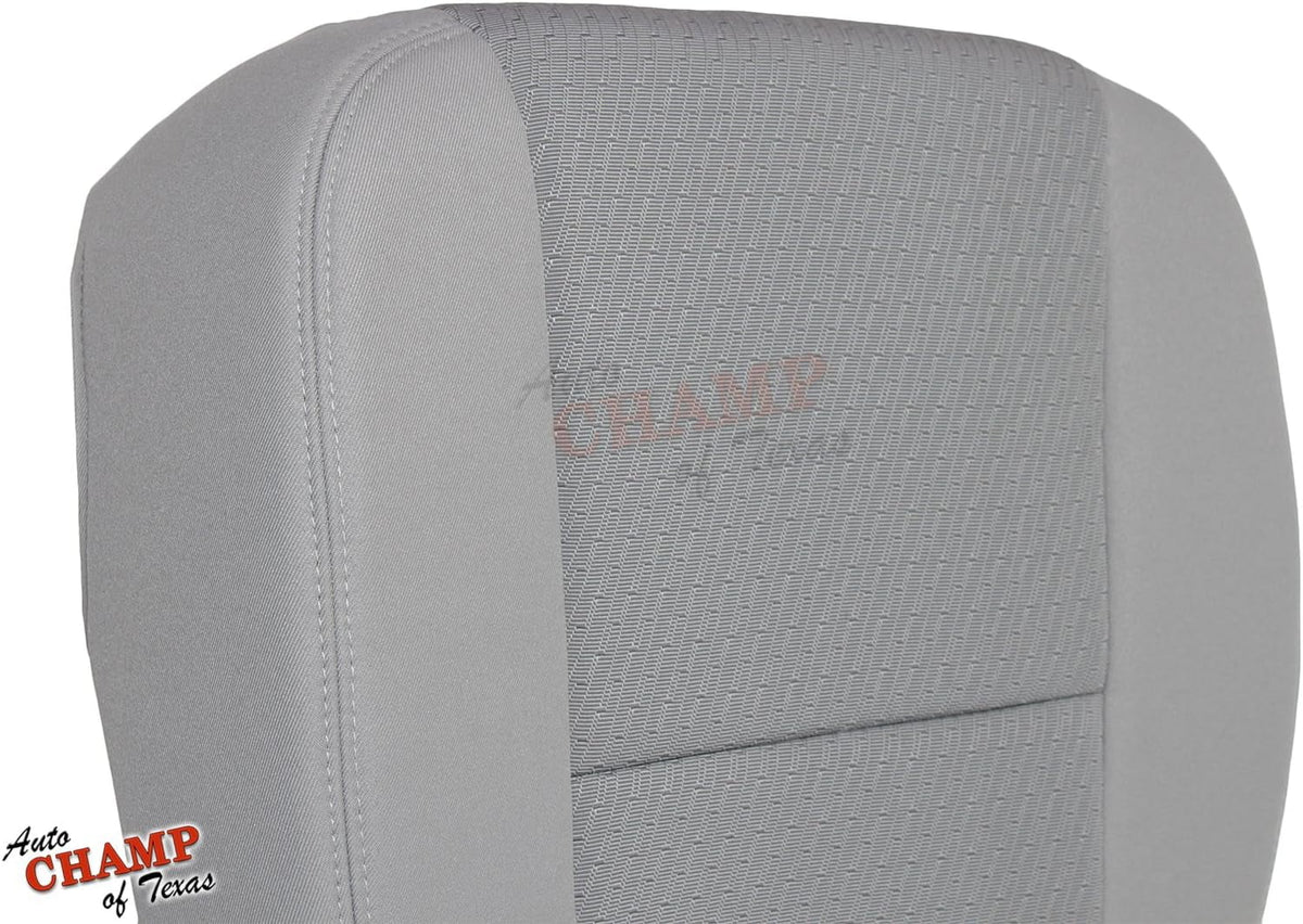 Auto Yukon XL - 2009-2014 Bottom Of SLE 1500 with GMC Seat Cloth 2500 -Driver Side Compatible Cover Champ Gray Texas: