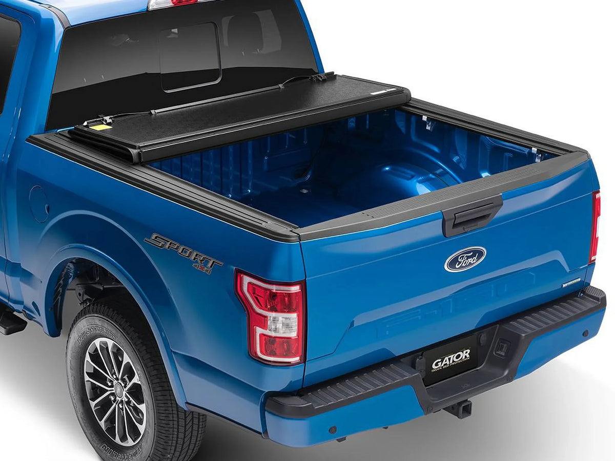 '- Cover GC14019 | 7" | 2018, Tri-Fold Bed Gator 1500 RealTruck Bed by Tonneau Ltd/Lgcy Compatible Silverado/Sierra 6' Hard with 2019 EFX 2014 Chevy/GMC Truck (78.9") Limited