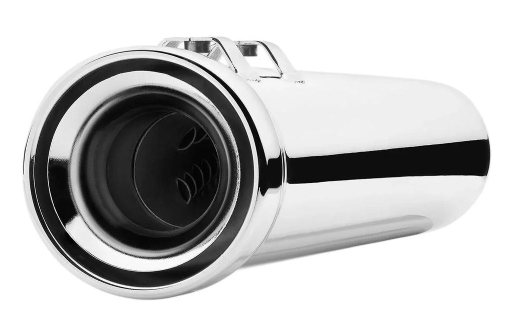 Chrome (6107) 4" Cobra Hater Mufflers Neighbor