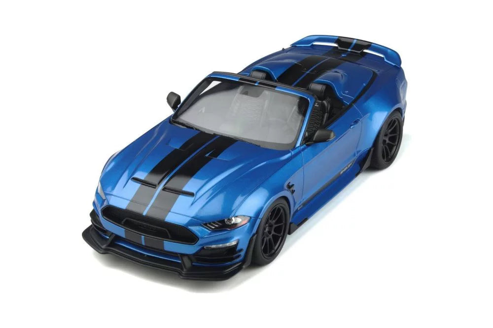 Shelby - GT GT398 2022 Blue Snake Speedster Scale Car Spirit - Resin 1/18 Convertible, Super