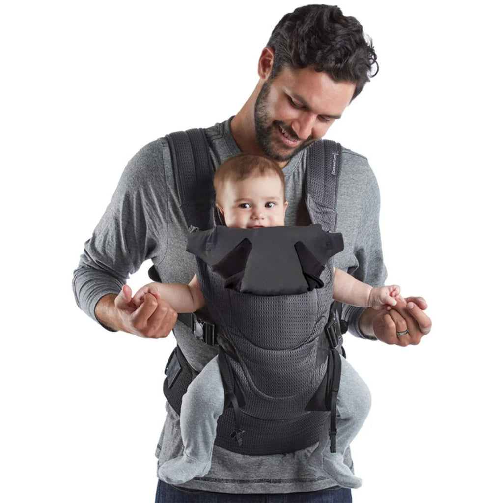 Toddler, Gray Carrier, Love Baby Mesh, Infant, Charcoal Contours One Size 3-Position Newborn,