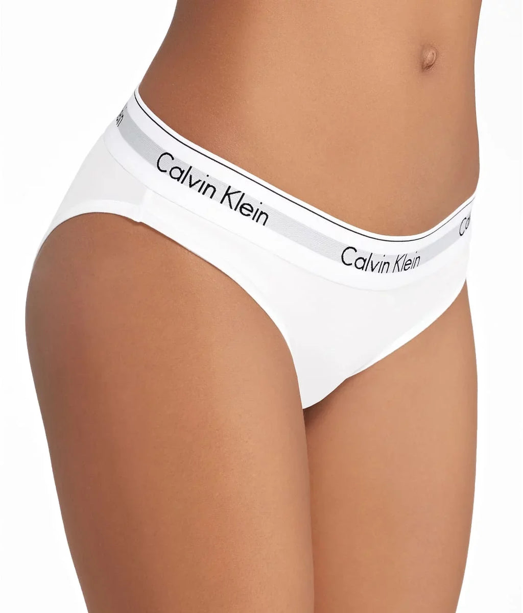 Cotton Small Calvin White, Bikini, Modern Women's Klein