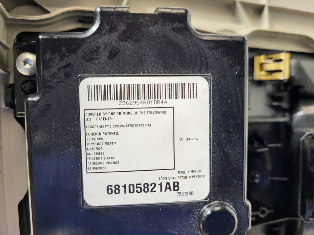 Dodge 1500 (Good) Ram Pre-Owned 2013-2015 Overhead OEM Console LKQ