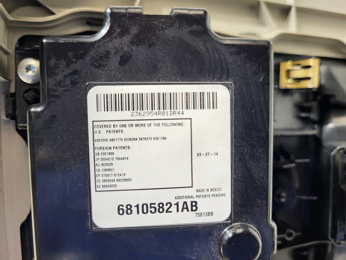 Dodge 1500 (Good) Ram Pre-Owned 2013-2015 Overhead OEM Console LKQ