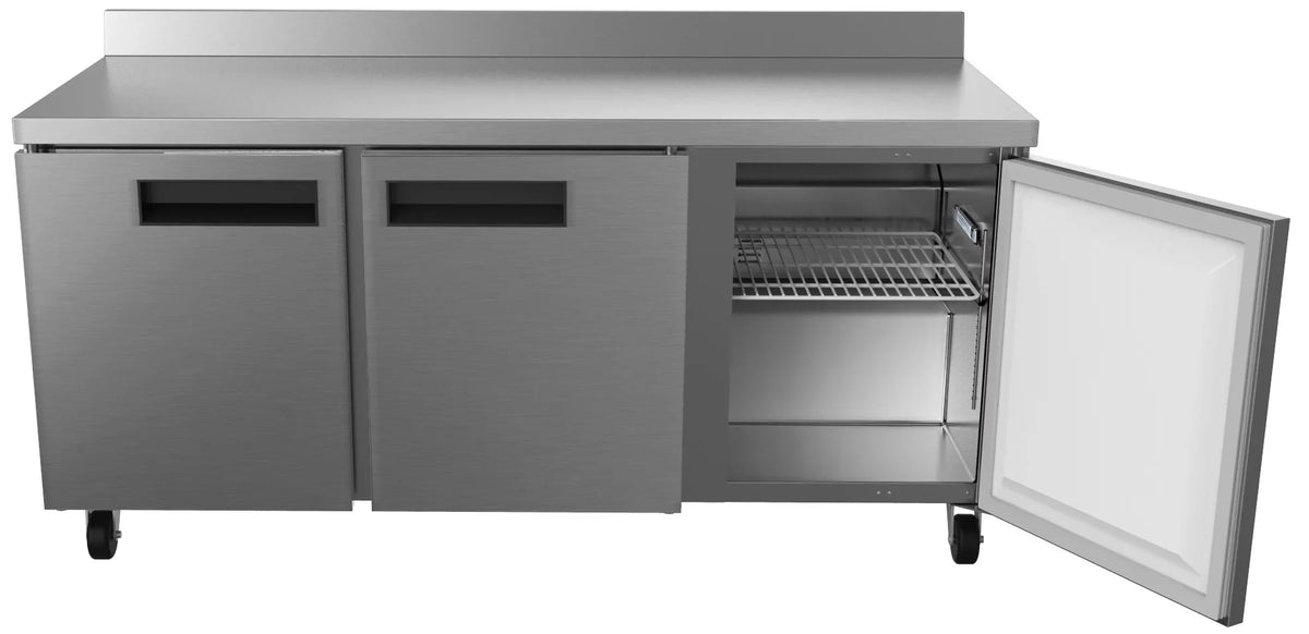 16.9 ft. with 3.5 72 Three-Door – in. Refrigerator Backsplash in. Worktop KoolMore Cu.