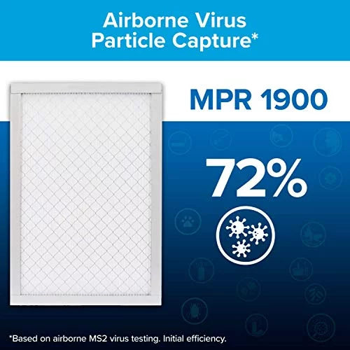1900, Allergen Living Filtrete Pleated 1-Inch Filter, Filters, Filters 2 MERV Ultimate Air 3-Month MPR Healthy Air 13,
