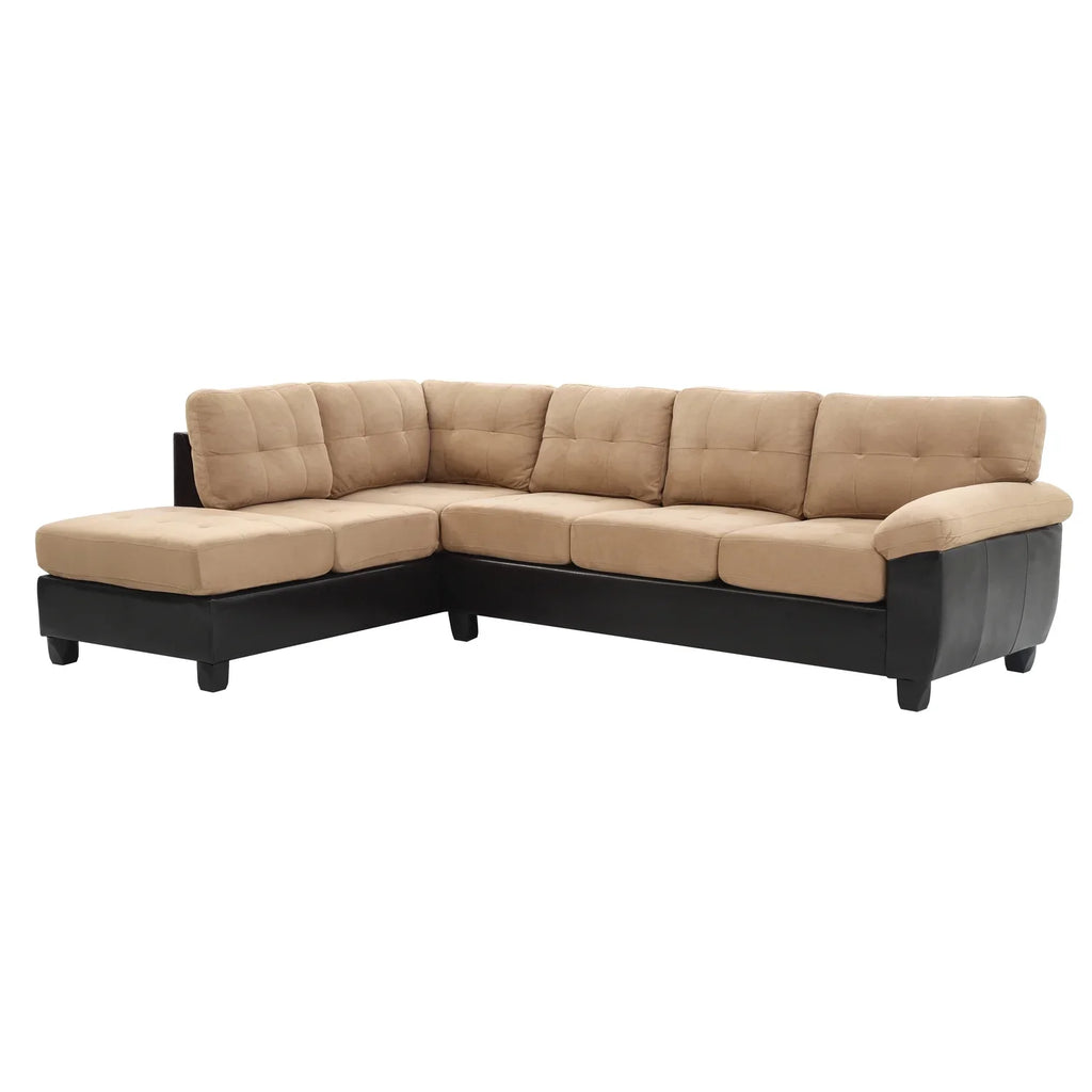 Homestock , Sectional G908B-SC Retro Renaissance Mocha