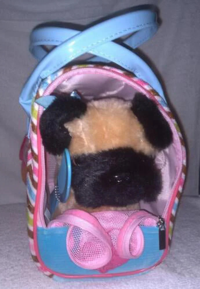 PUG Pup Pups Zigzag Print with Bag Pucci