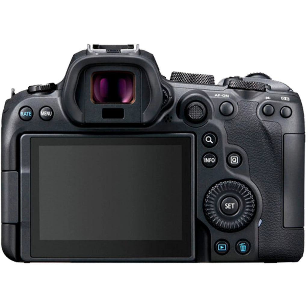 (Body with R6 Canon Case Adapter Digital Accessory Mirrorless 64GB Camera EF + SanDisk ZeeTech Only) + Mount EOS +