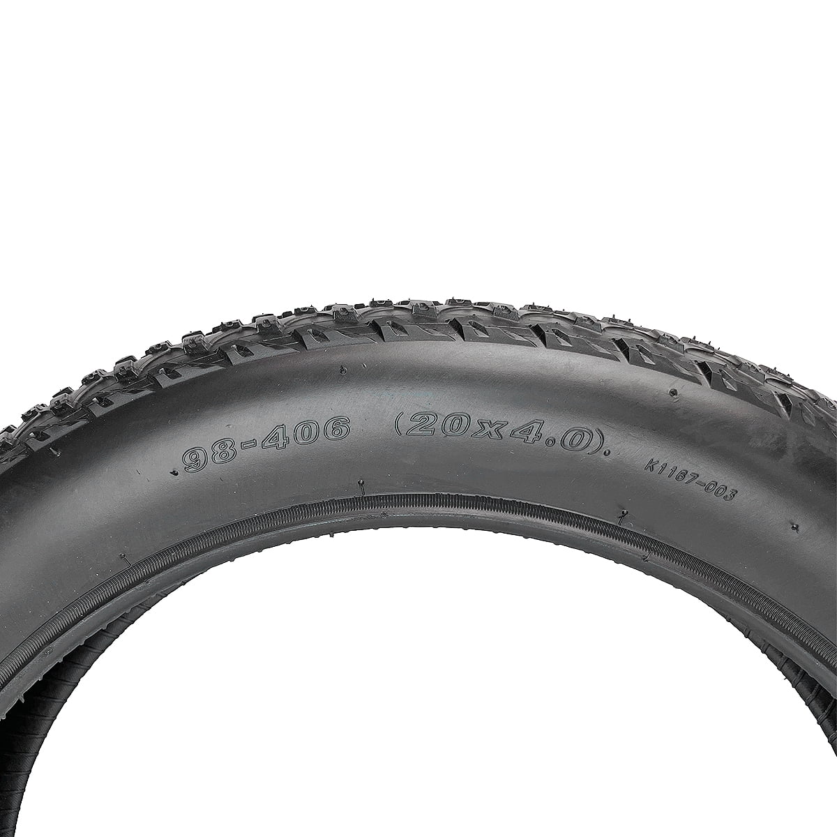 Tires Two 20x4 Fat Bicycle Tire Kenda Bike Clincher (98-406) 20x4.0 K1167