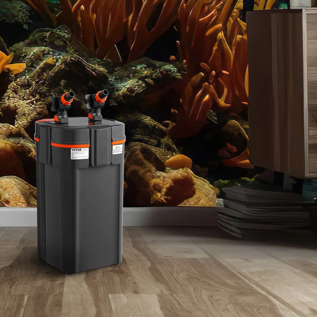 Quiet Canister UV Tank Fish Lamp Gallon 75 SKYSHALO 11w Aquarium Filter