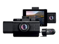 2K View, with Cam Edition myGEKOgear Front Rear by - Wide Dash Pro G-Sensor 3-Channel View GOSP32G Scout Angle Cabin Surveillance Adesso View, -