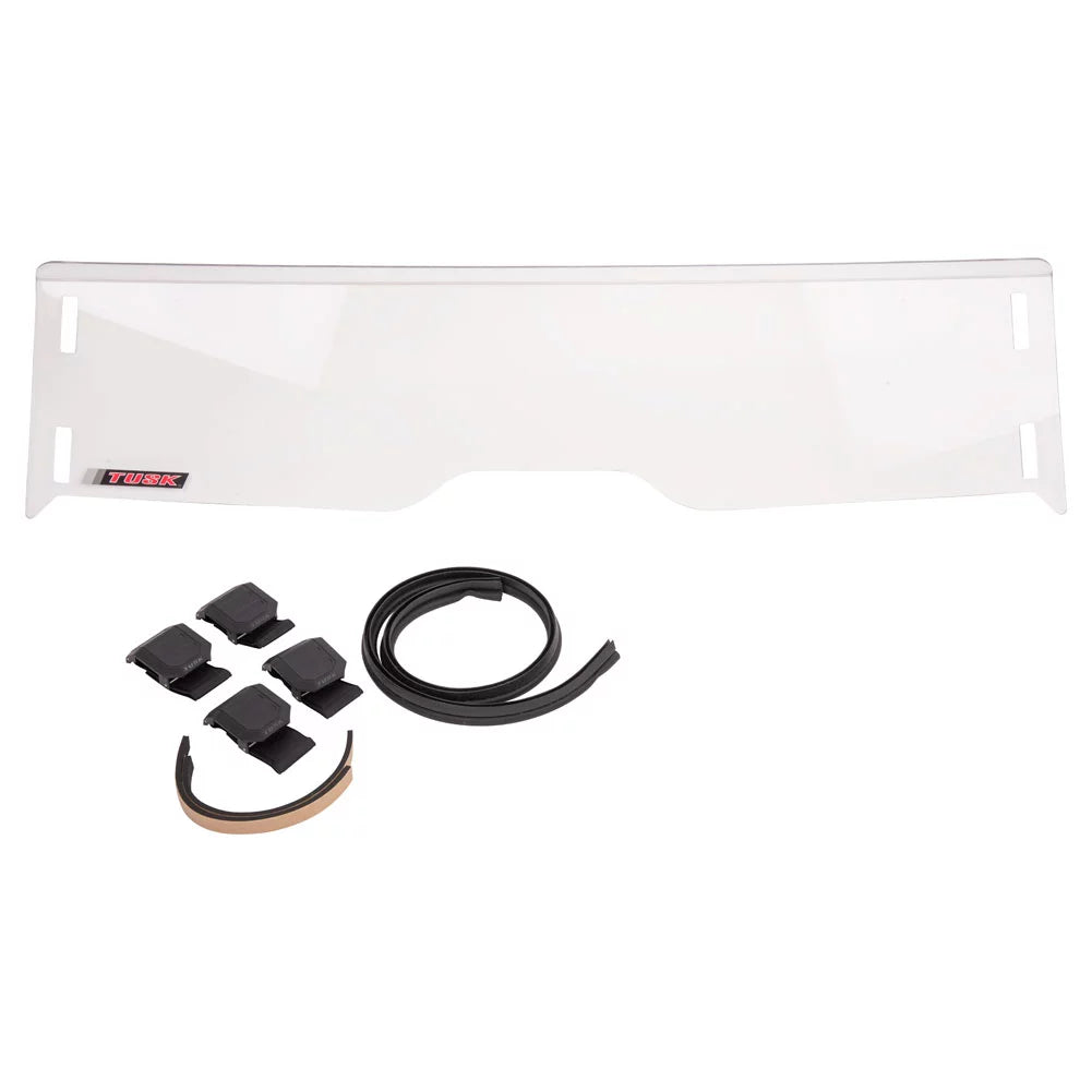 Honda Clear Windshield Tusk 1000X Removable 2019-2021 For Talon Half