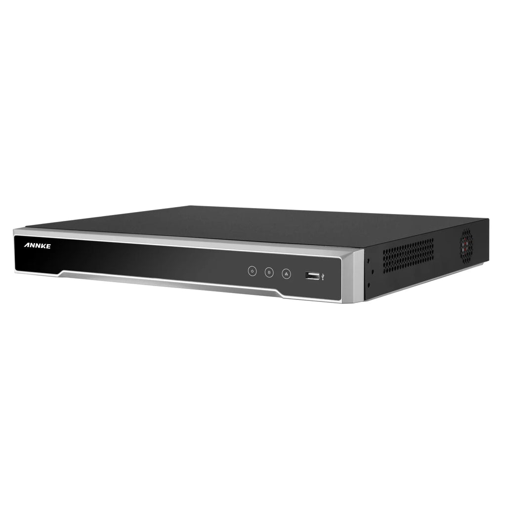 Bandwidth, ANNKE No Video Max Drive Recorder, Remote Drive 2CH Bays, AI Dual Access, 4K H.265+ Outgoing Supports Hard Decoding Mbps ANNKE 160 Network Capability, PoE 8CH Cameras, 4K Hard