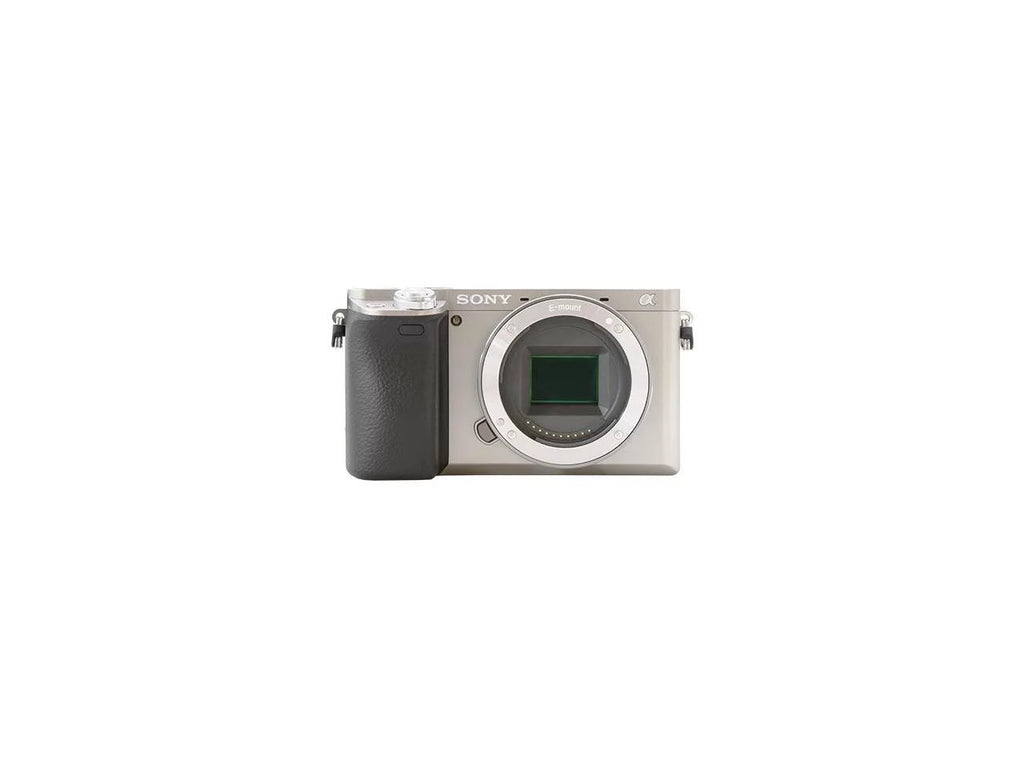 Kit Sony Mirrorless Camera Silver) Accessory Alpha (Body 10PC Digital Only - a6400