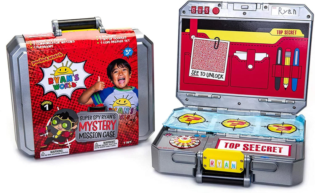 Spy Set Mystery Mission World Ryan's Case Ryan's Mystery Super