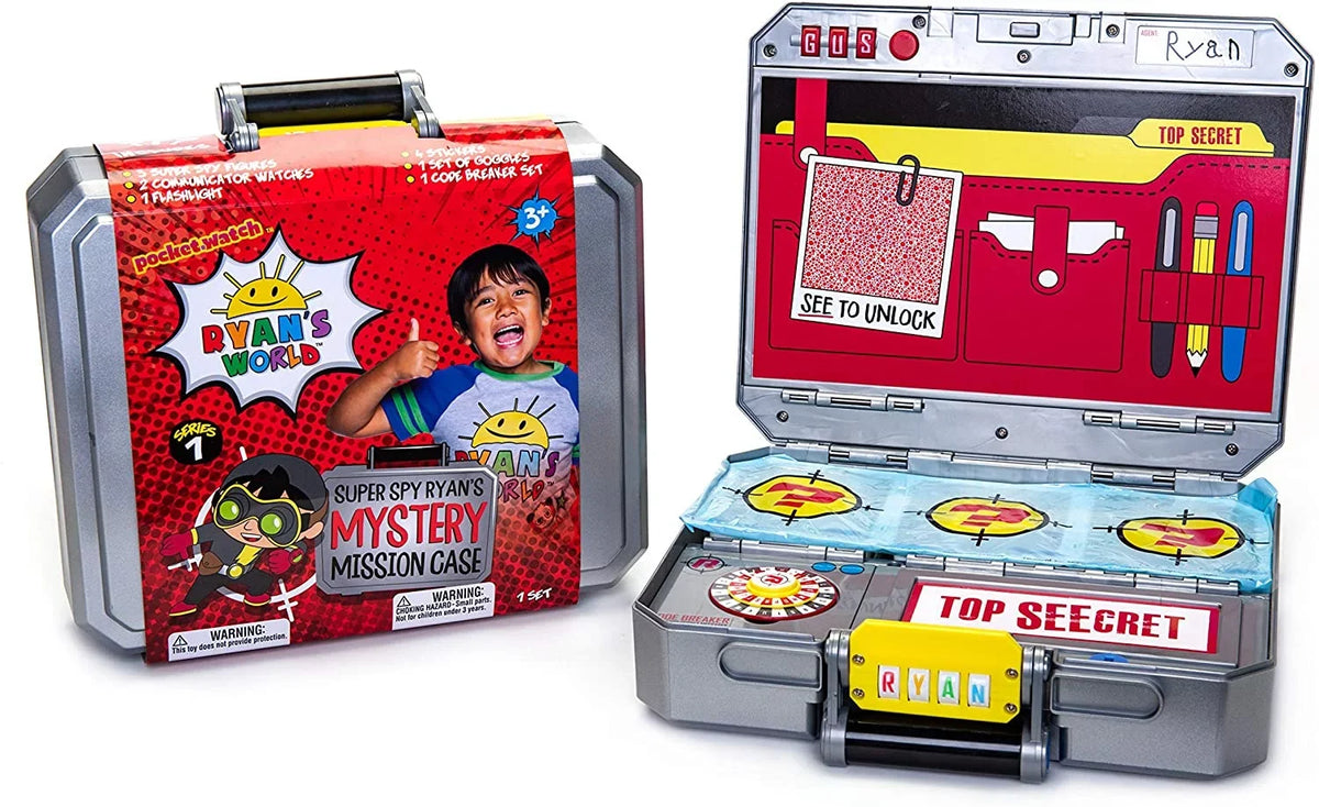 Spy Set Mystery Mission World Ryan's Case Ryan's Mystery Super