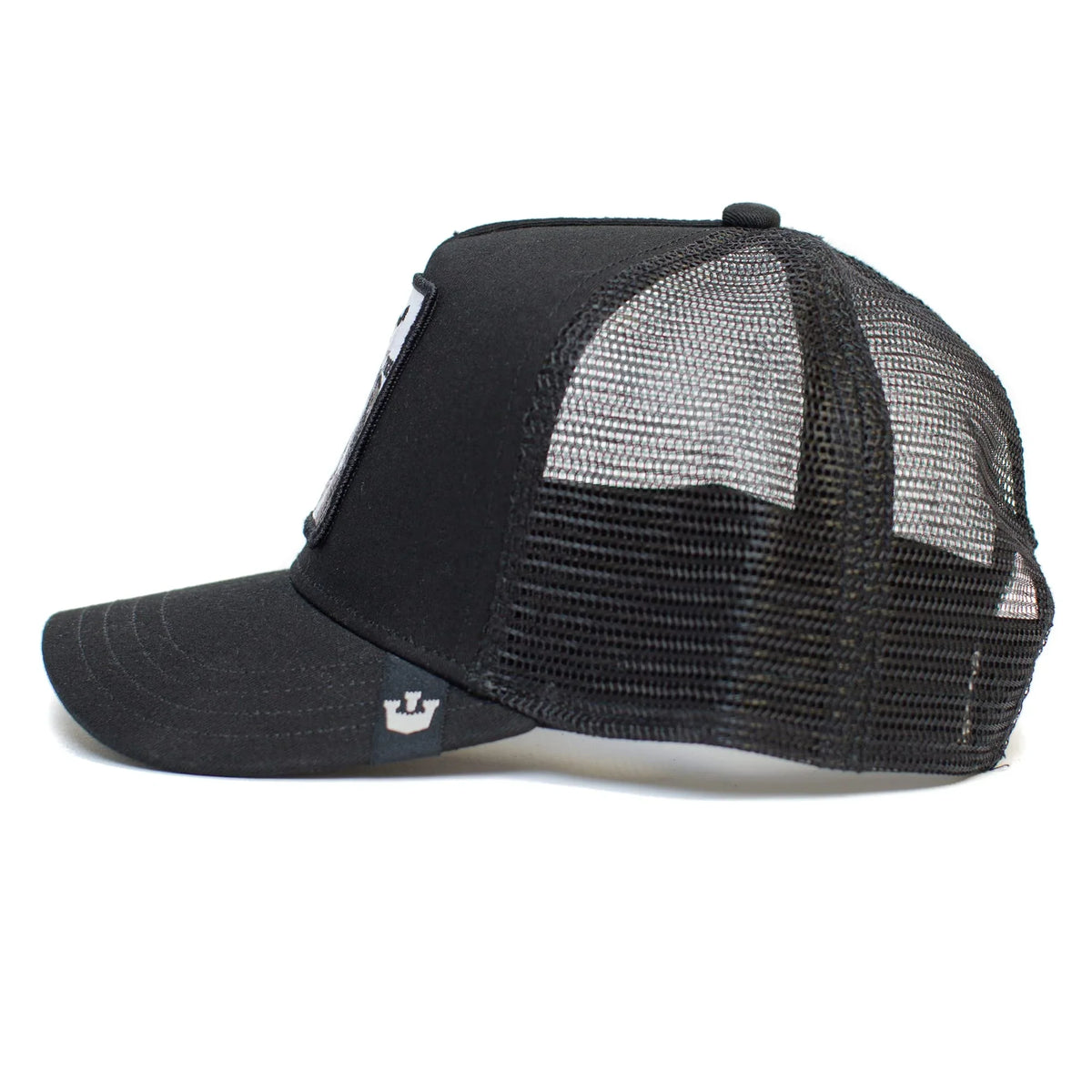 Hat, Original Bros. Goorin Adjustable Black Size Unisex The One Trucker Farm Tiger), Snapback (White