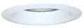 Trim Air-Tite With 6" OD & Halo 7-1/4 Metal Ring White Baffle White Cl, Each