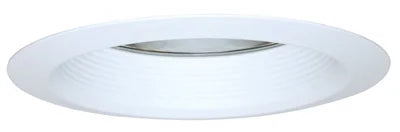 Trim Air-Tite With 6" OD & Halo 7-1/4 Metal Ring White Baffle White Cl, Each