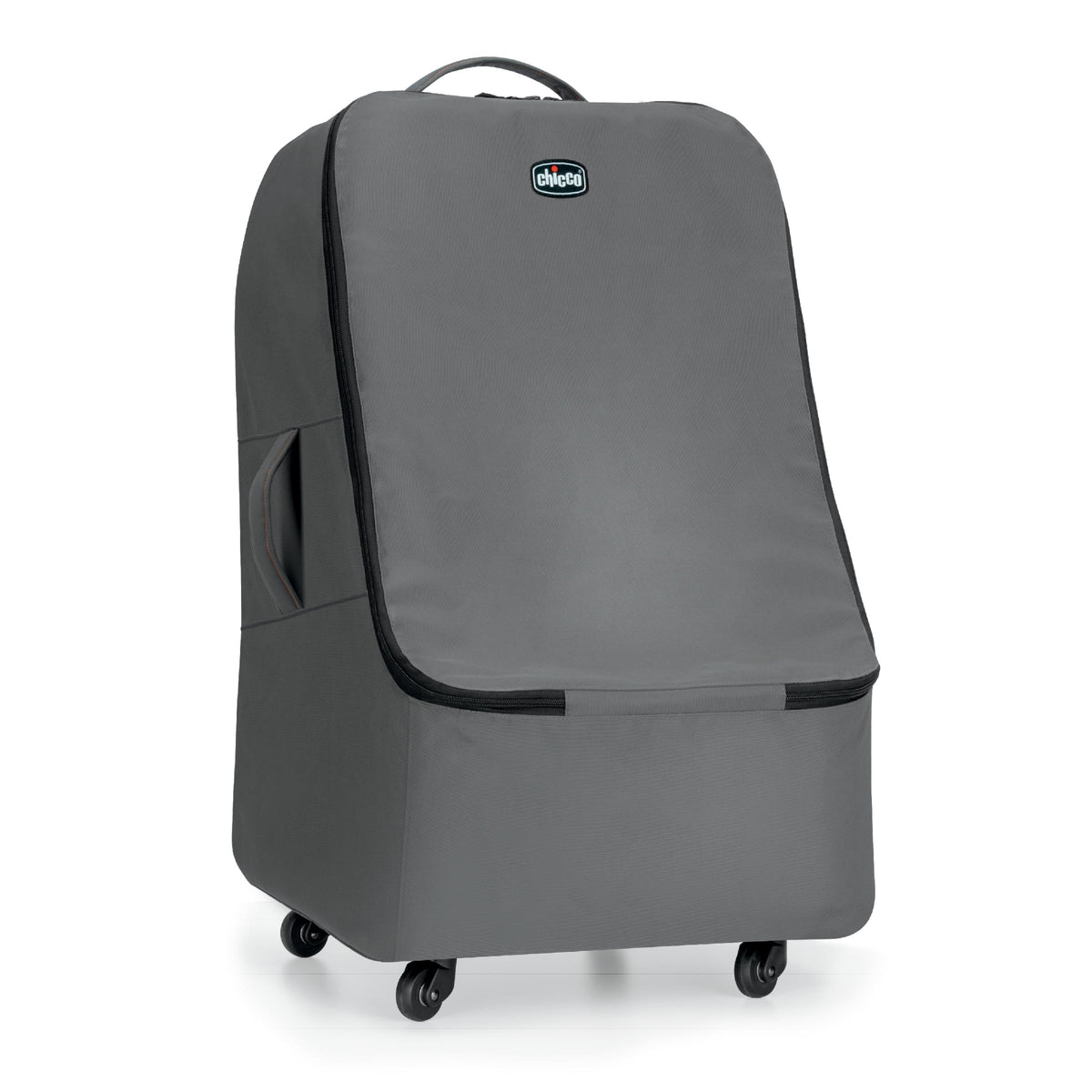 Travel Wheels with Backpack Spinner Car Anthracite Seat Straps Chicco and Bag - (Grey)