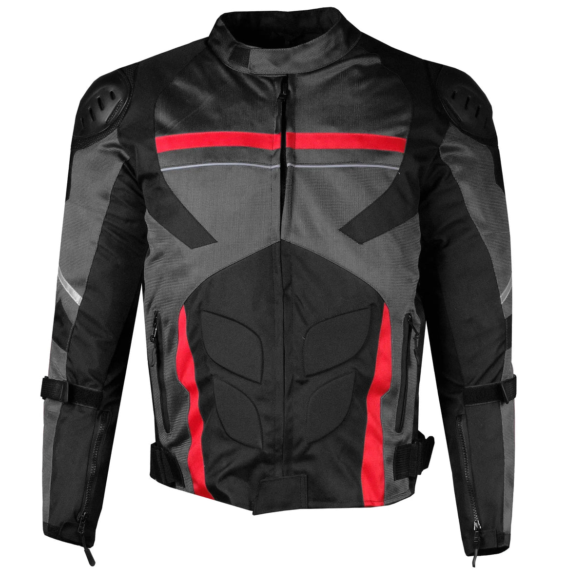 Jacket Biker Waterproof Armor Men AirTrek Mesh Rain Motorcycle Grey L Touring