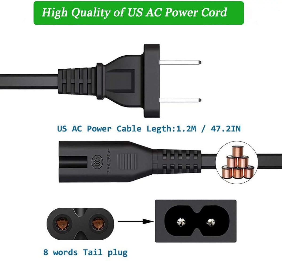 CA110 TKDY M50 HF-R72 M500 HF R700 R800 VIXIA HF-R70 R80 Canon CA-110 Cable Kit R500 for Camcorder Charger M52 Power
