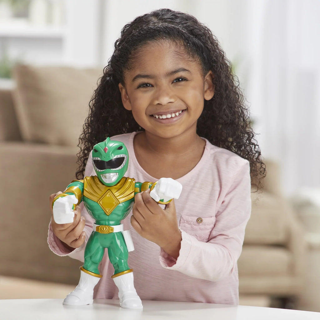 Mega Rangers Green Heroes Action Playskool Ranger Figure Mighties Power