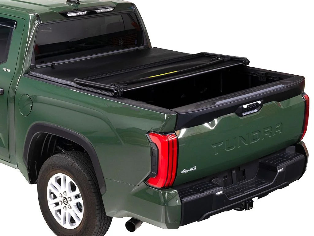 Fold, Bed 42-511 2023 | Toyota 5' Folding Pro | with by Soft 2016 (60.5") Cover Tonneau Tonno Truck - Tacoma 1" Bed Compatible Tonno RealTruck