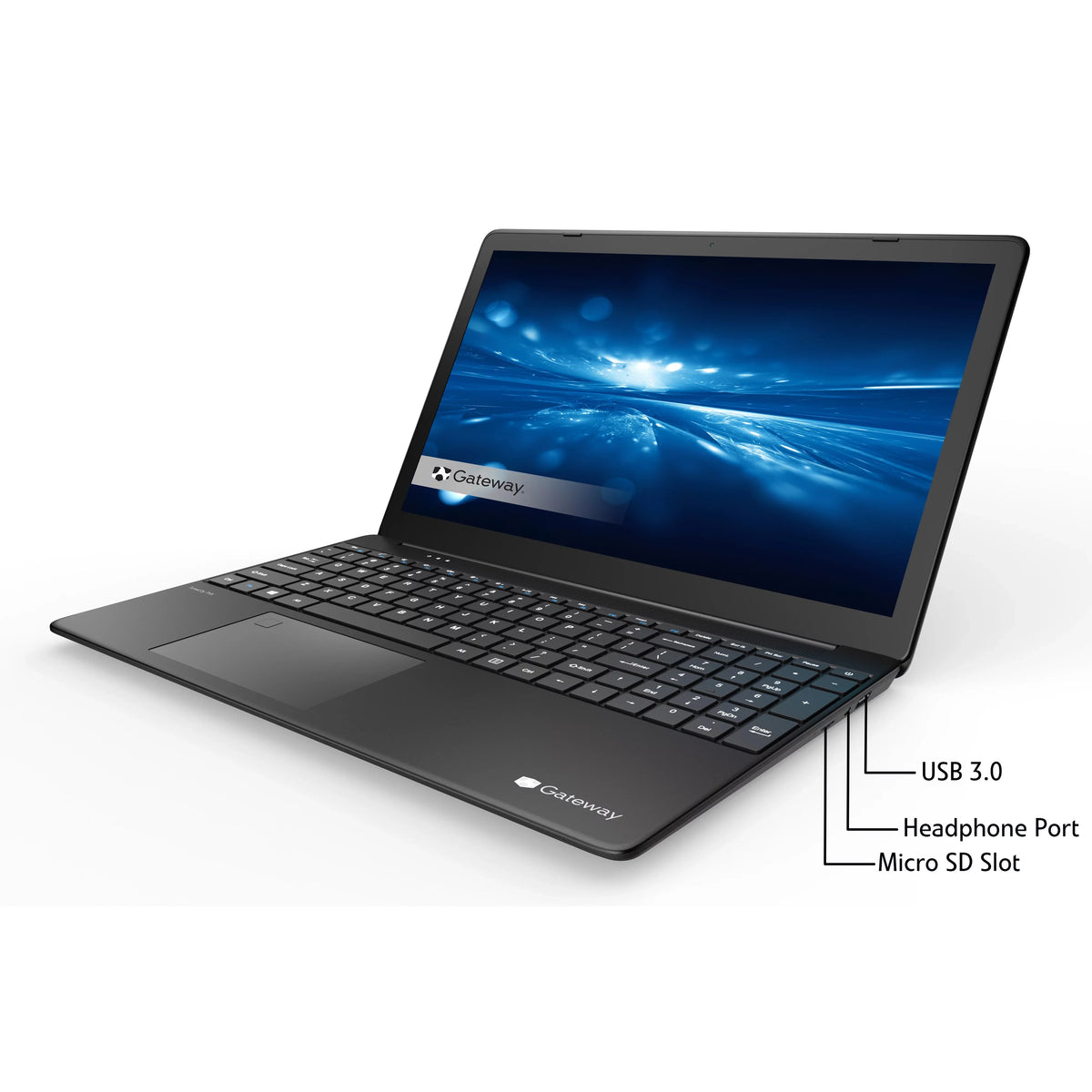 Xe Gateway i5-1135G7 512GB (Refurbished) 15.6" FHD Restored Graphics GWTN156-9BK Intel 16GB SSD RAM 10 Iris Win Black 2.4GHz Home