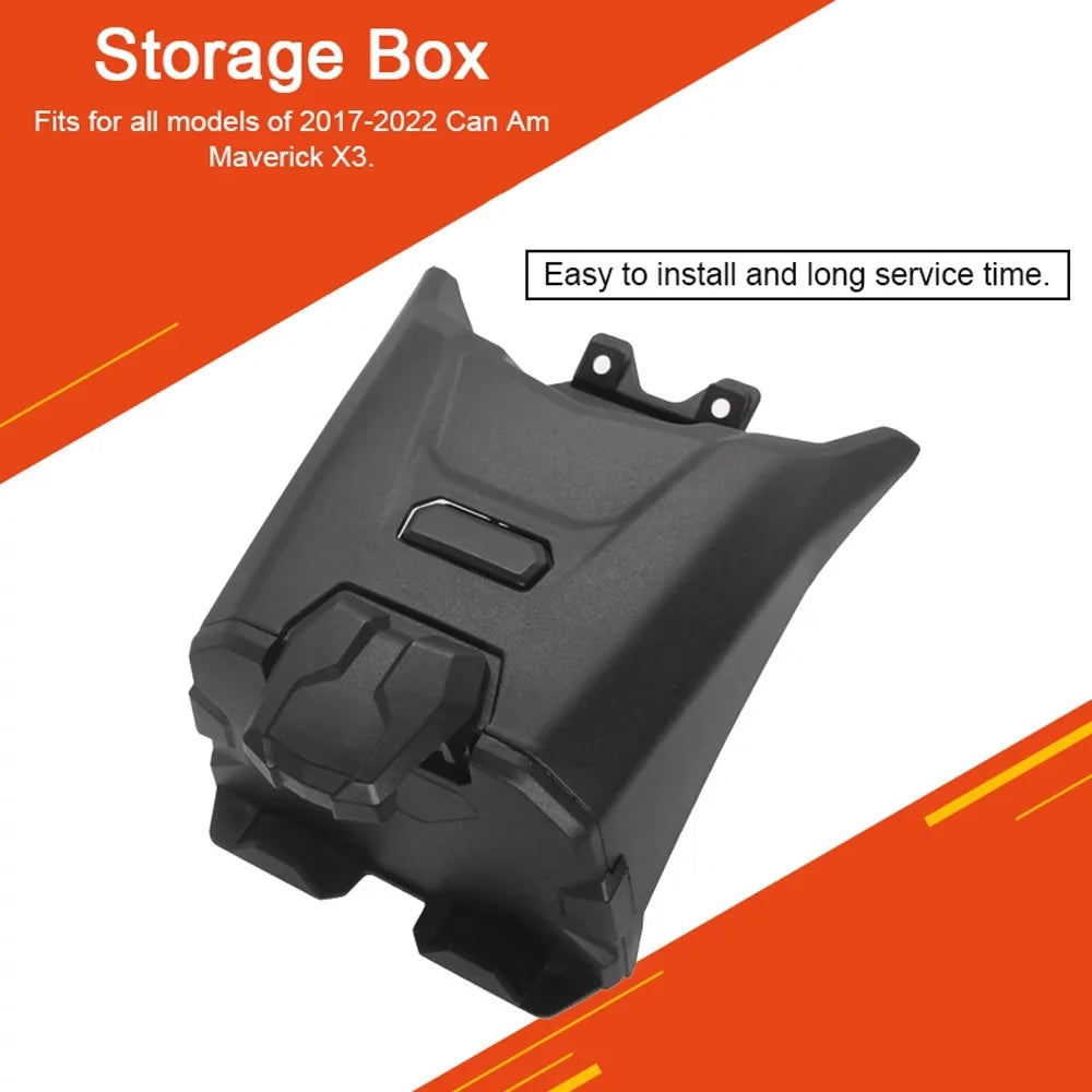 Nebublu Interior Device Box,2017-2022 Auto Installation Easy Maverick Am Internal Device Box Storage Installation Interior Interior Car Can 2017-2022 Am Box X3 Auto Car Car Device Fit BUZHI Internal
